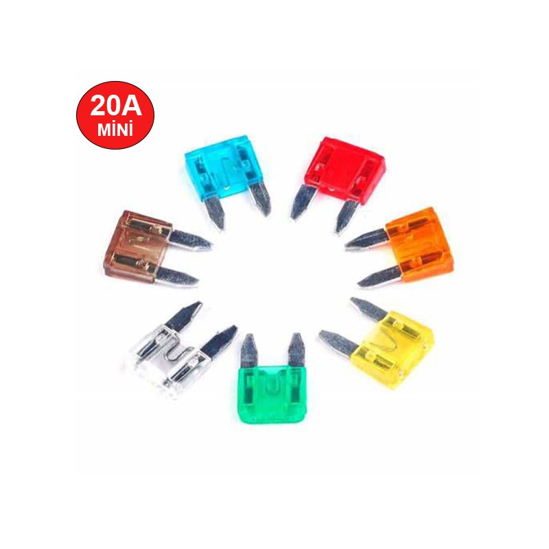 SİGORTA BIÇAK MİNİ 20 AMPER BS M 20 BS-M-20 İTHAL
