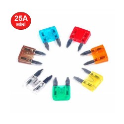 SİGORTA BIÇAK MİNİ 25 AMPER BS M 25 BS-M-25 İTHAL