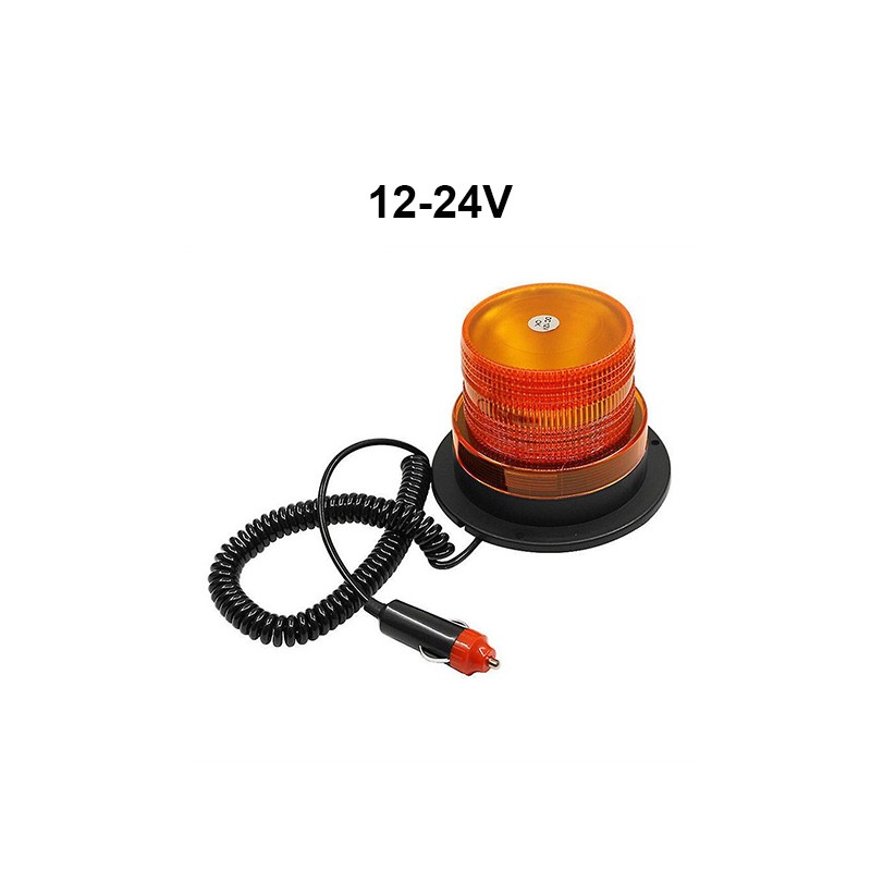 TEPE LAMBASI ÇAKARLI MIKNATISLI BÜYÜK 12-24V SARI 250301 CONSON