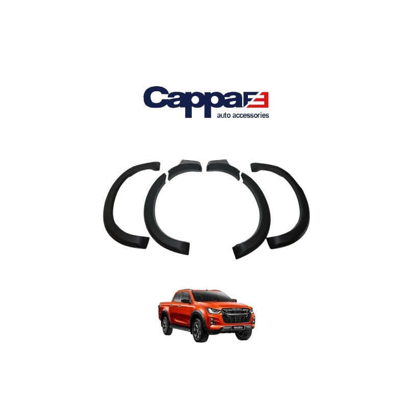DODİK ABS ISUZU D-MAX DMAX 21 SONRASI 6PRÇ ÇAMURLUK SET CAPPAFE 333801