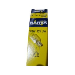 AMPÜL NORMAL DİPSİZ T10 12V 5W POLAND NARVA 17177 NARVA