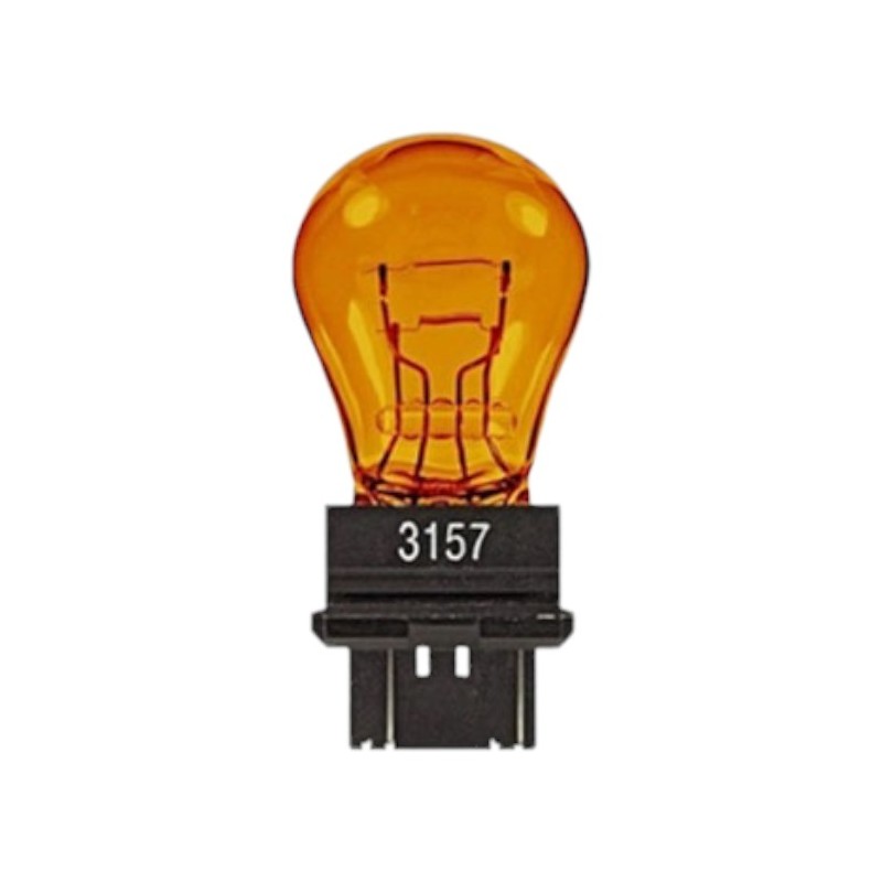 AMPÜL NORMAL DİPSİZ T20 SOKETLİ 12V 27-7W ÇİFT DUY AMBER TURUNCU CHİNA