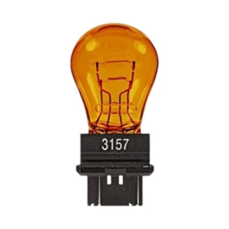 AMPÜL NORMAL DİPSİZ T20 SOKETLİ 12V 27-7W ÇİFT DUY AMBER TURUNCU CHİNA