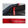 TAMPON ÇEKİ İPİ DİL AUDI KIRMIZI KUMAŞ AC021 1 AC021-1 YERLİ