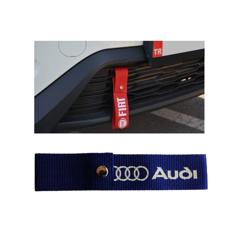 TAMPON ÇEKİ İPİ DİL AUDI MAVİ KUMAŞ AC021 2 AC021-2 YERLİ