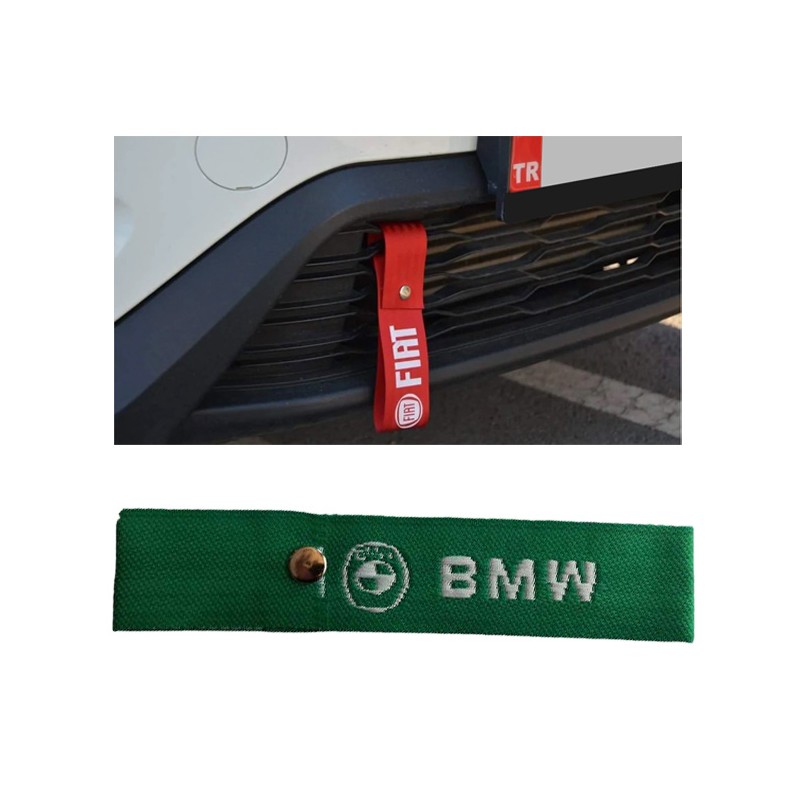 TAMPON ÇEKİ İPİ DİL BMW YEŞİL KUMAŞ AC021 5 AC021-5 YERLİ