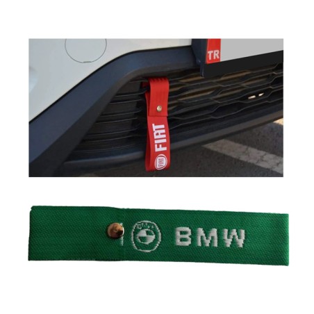 TAMPON ÇEKİ İPİ DİL BMW YEŞİL KUMAŞ AC021 5 AC021-5 YERLİ