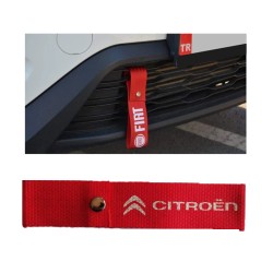TAMPON ÇEKİ İPİ DİL CITROEN KIRMIZI KUMAŞ AC021 8 AC021-8 YERLİ