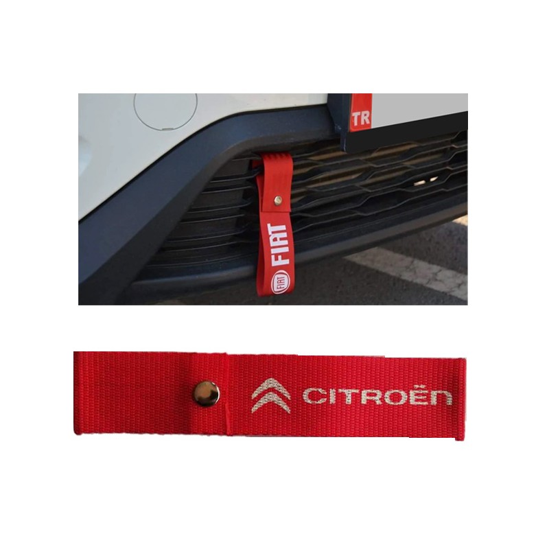 TAMPON ÇEKİ İPİ DİL CITROEN KIRMIZI KUMAŞ AC021 8 AC021-8 YERLİ