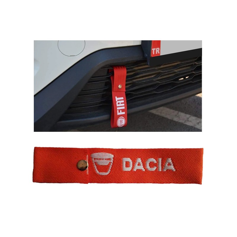 TAMPON ÇEKİ İPİ DİL DACIA TURUNCU KUMAŞ AC021 11 AC021-11 YERLİ