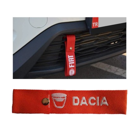 TAMPON ÇEKİ İPİ DİL DACIA TURUNCU KUMAŞ AC021 11 AC021-11 YERLİ
