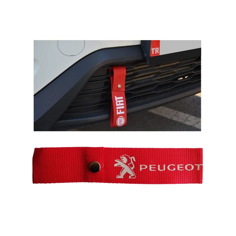 TAMPON ÇEKİ İPİ DİL PEUGEOT KIRMIZI KUMAŞ AC021 25 AC021-25 YERLİ