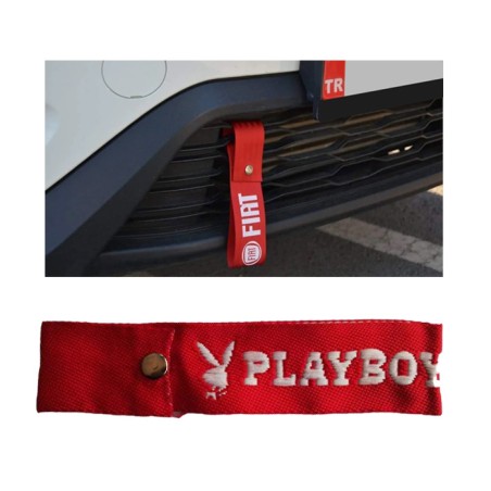 TAMPON ÇEKİ İPİ DİL PLAYBOY KIRMIZI KUMAŞ AC021 28 AC021-28 YERLİ