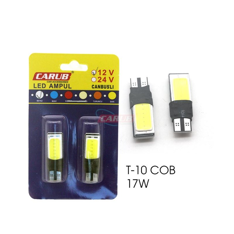AMPÜL DİPSİZ LED 12V COB BEYAZ 0405528 CARUB