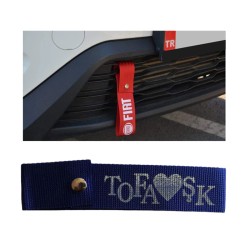 TAMPON ÇEKİ İPİ DİL TOFAŞK MAVİ KUMAŞ AC021 38M AC021-38M YERLİ