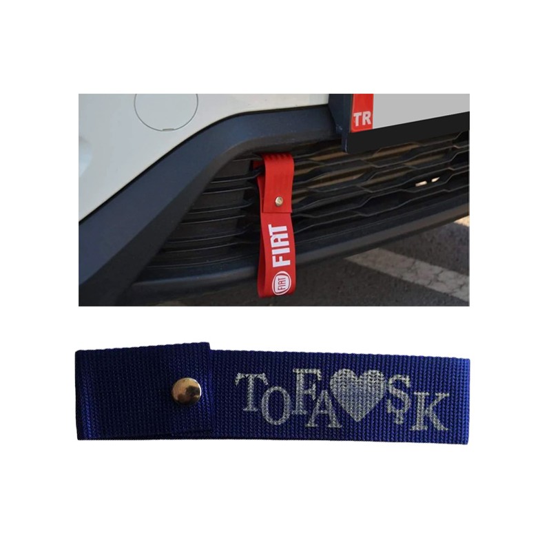 TAMPON ÇEKİ İPİ DİL TOFAŞK MAVİ KUMAŞ AC021 38M AC021-38M YERLİ
