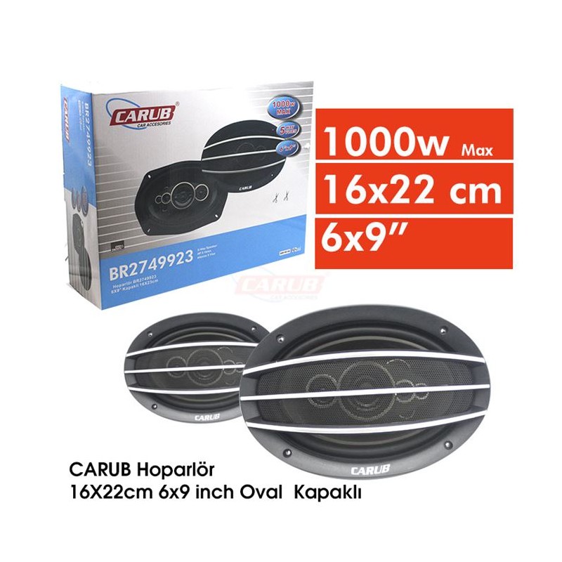 OTO HOPARLÖR OVAL 6X9 CARUB 2749923 CARUB