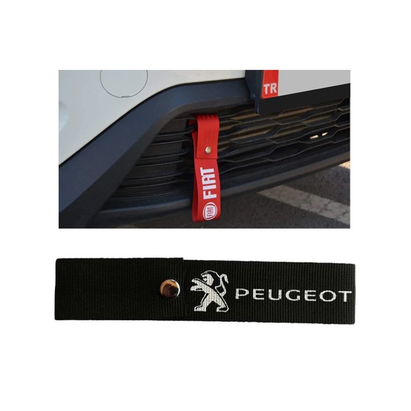 TAMPON ÇEKİ İPİ DİL PEUGEOT SİYAH KUMAŞ AC021 39 AC021-39 YERLİ
