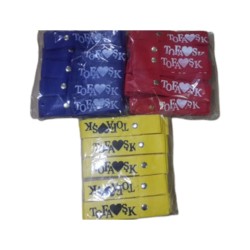 TAMPON ÇEKİ İPİ DİL TOFAŞK KIRMIZI KUMAŞ AC021 41 AC021-41 YERLİ