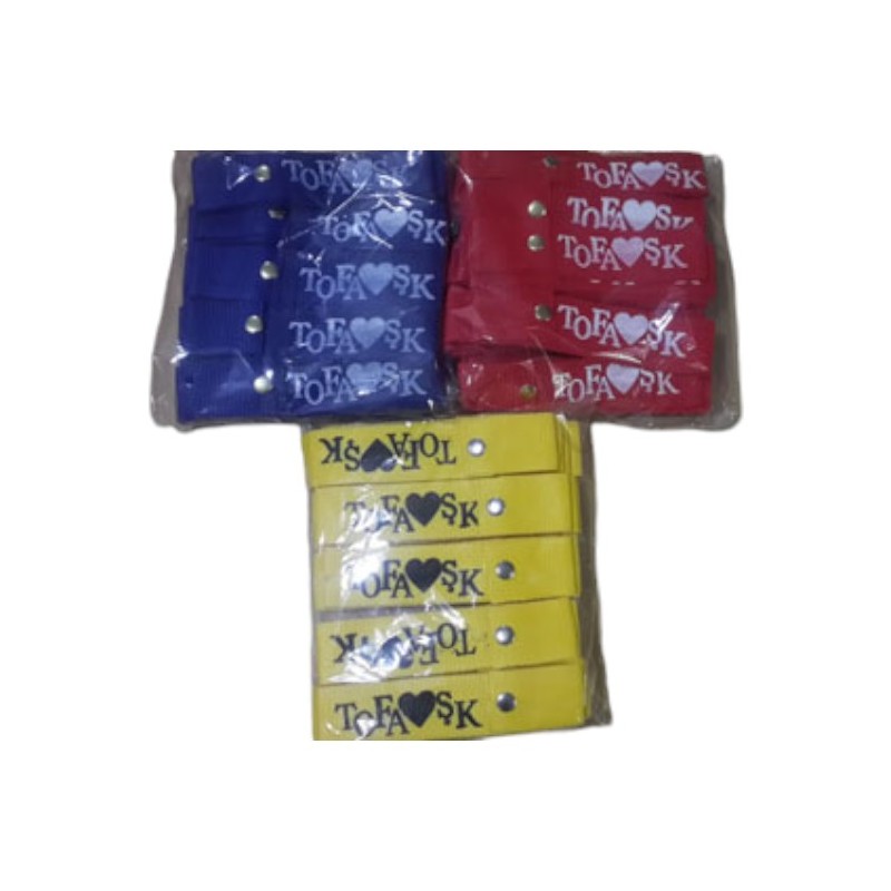 TAMPON ÇEKİ İPİ DİL TOFAŞK KIRMIZI KUMAŞ AC021 41 AC021-41 YERLİ