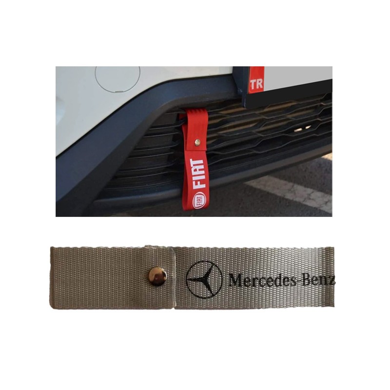 TAMPON ÇEKİ İPİ DİL MERCEDES BENZ GRİ KUMAŞ AC021 43 AC021-43 YERLİ