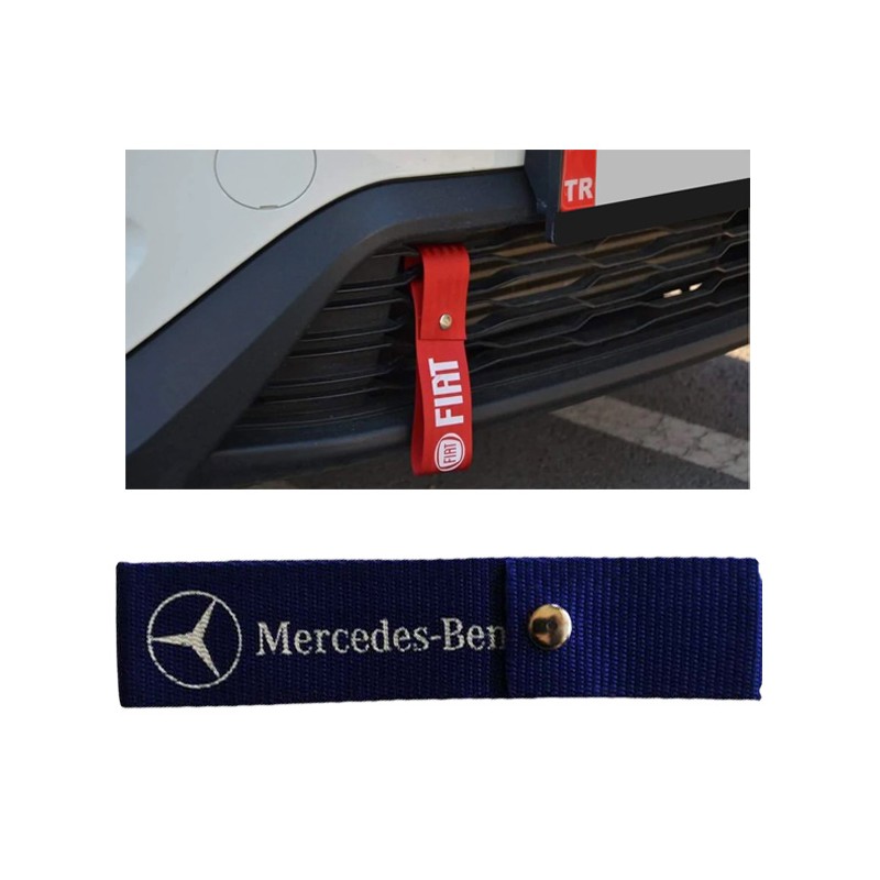 TAMPON ÇEKİ İPİ DİL MERCEDES BENZ MAVİ KUMAŞ AC021 45 AC021-45 YERLİ
