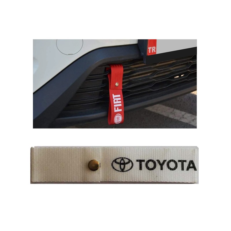 TAMPON ÇEKİ İPİ DİL TOYOTA BEYAZ KUMAŞ AC021 46 AC021-46 YERLİ