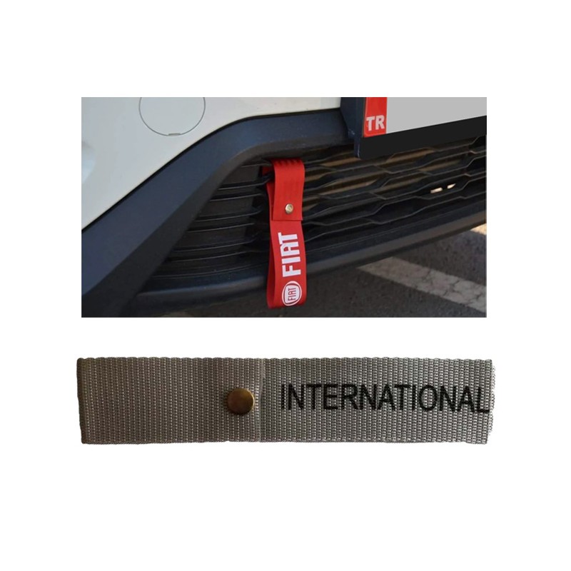 TAMPON ÇEKİ İPİ DİL INTERNATIONAL GRİ KUMAŞ AC021 49 AC021-49 YERLİ
