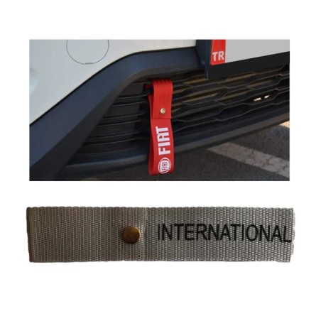 TAMPON ÇEKİ İPİ DİL INTERNATIONAL GRİ KUMAŞ AC021 49 AC021-49 YERLİ