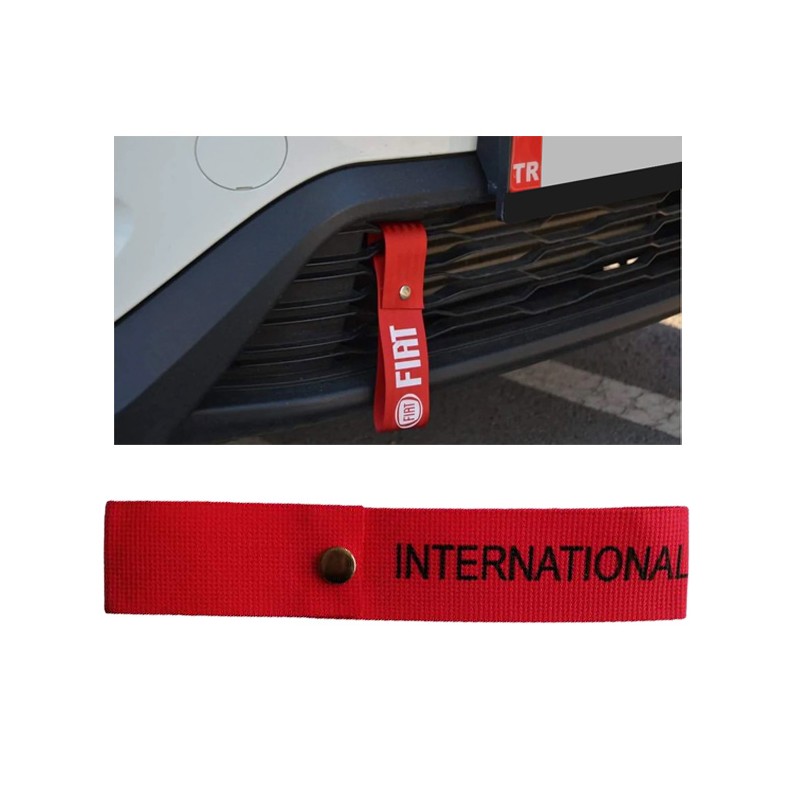 TAMPON ÇEKİ İPİ DİL INTERNATIONAL KIRMIZI KUMAŞ AC021 50 AC021-50 YERL