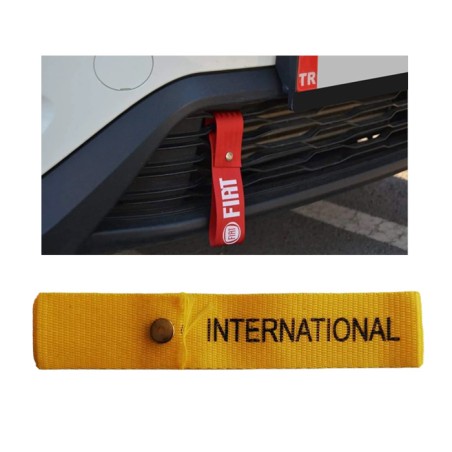 TAMPON ÇEKİ İPİ DİL INTERNATIONAL SARI KUMAŞ AC021 51 AC021-51 YERLİ