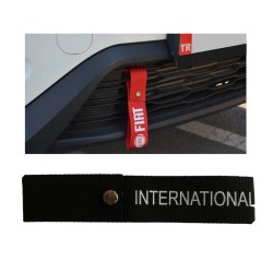 TAMPON ÇEKİ İPİ DİL INTERNATIONAL SİYAH KUMAŞ AC021 52 AC021-52 YERLİ