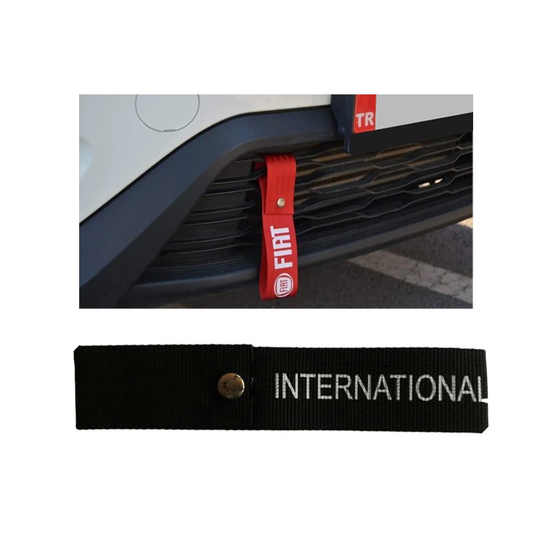 TAMPON ÇEKİ İPİ DİL INTERNATIONAL SİYAH KUMAŞ AC021 52 AC021-52 YERLİ