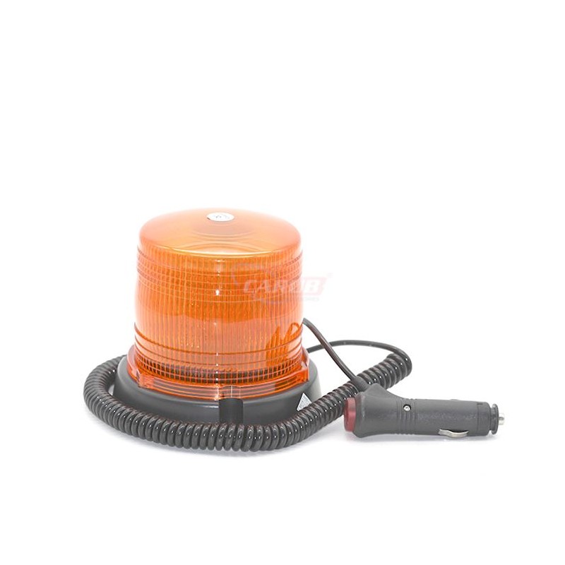 TEPE LAMBASI ÇAKARLI MIKNATISLI KÜÇÜK 12-24V SARI 2 FONKS. LEDLİ 42028