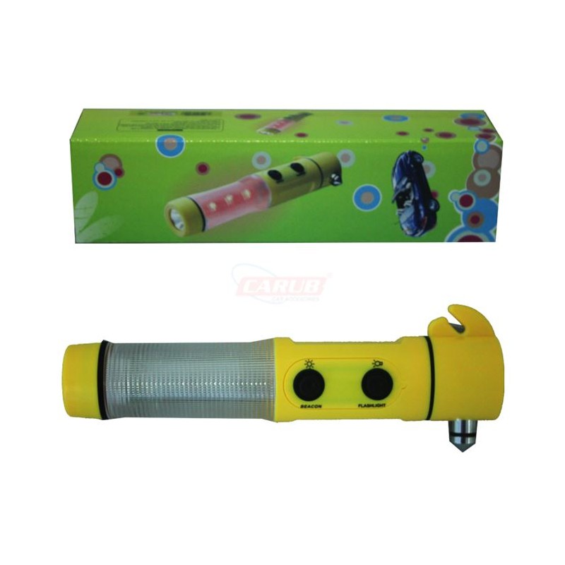 EL FENERİ CAM KIRICILI 3 FONKSİYONLU KUTULU 4456003 CARUB