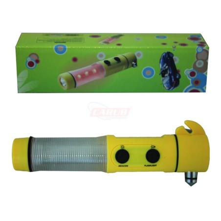 EL FENERİ CAM KIRICILI 3 FONKSİYONLU KUTULU 4456003 CARUB