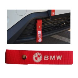 TAMPON ÇEKİ İPİ DİL BMW KIRMIZI KUMAŞ AC021 62 AC021-62 YERLİ