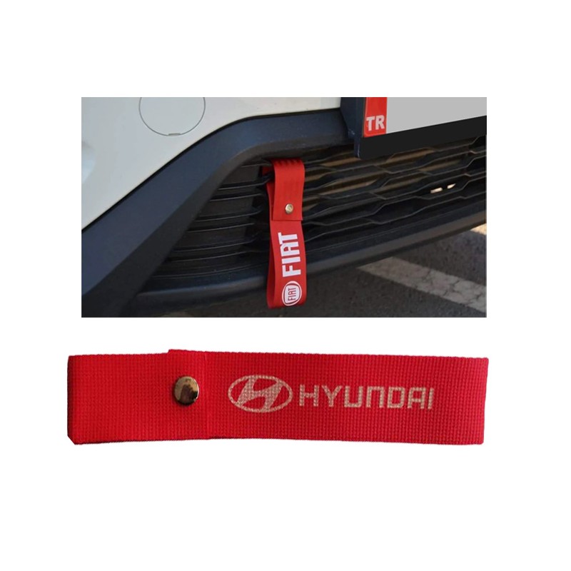 TAMPON ÇEKİ İPİ DİL HYUNDAI KIRMIZI KUMAŞ AC021 68 AC021-68 YERLİ