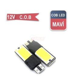 AMPÜL DİPSİZ LED 12V COB MAVİ 0405529 CARUB