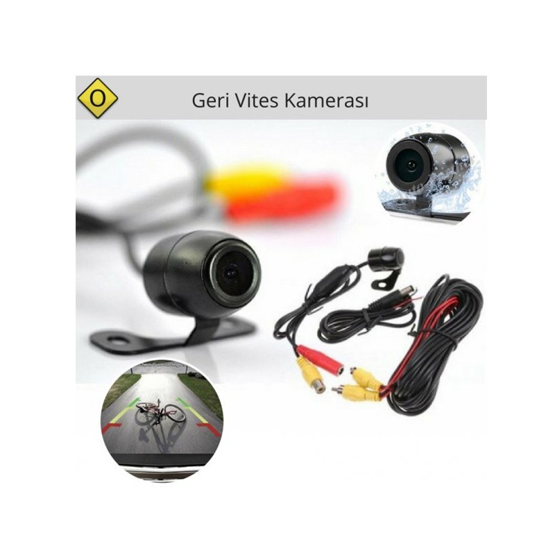 GERİ GÖRÜŞ KAMERASI KELEBEK MODEL İKİ APARATLI GECE GÖRÜŞLÜ 185MM 0203