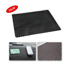 KAYDIRMAZ PED TORPİDO ÜSTÜ 25X20CM SİYAH ERNKP YERLİ