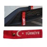 TAMPON ÇEKİ İPİ DİL TÜRKİYE KIRMIZI KUMAŞ AC021 67K AC021-69K YERLİ