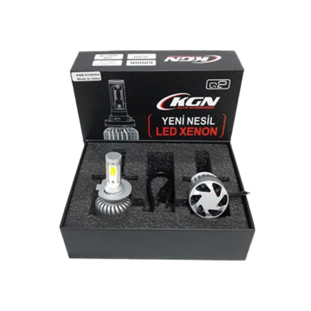 XENON LED TURBO SİLVER H7 6000K FANLI 1.KLT 0106004 KGN