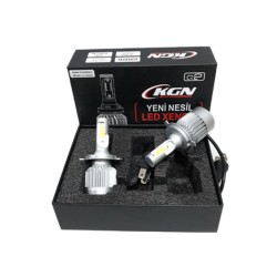 XENON LED TURBO SİLVER H4 6000K FANLI 1.KLT 0106003 KGN