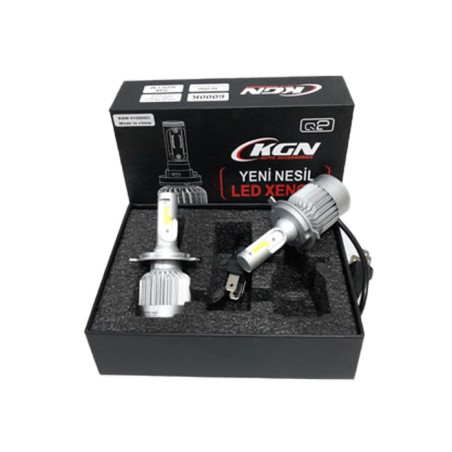 XENON LED TURBO SİLVER H4 6000K FANLI 1.KLT 0106003 KGN