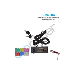 ÇAKAR LAMBA FAR İÇİ PROF. SÜPER 2Lİ STROBE PS 704 LRX 314 LRX-314 LEAD