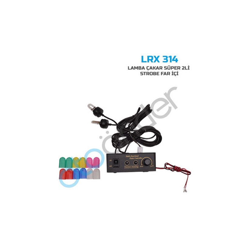 ÇAKAR LAMBA FAR İÇİ PROF. SÜPER 2Lİ STROBE PS 704 LRX 314 LRX-314 LEAD