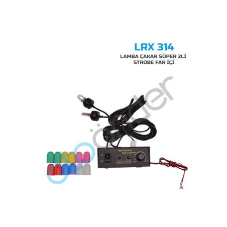 ÇAKAR LAMBA FAR İÇİ PROF. SÜPER 2Lİ STROBE PS 704 LRX 314 LRX-314 LEAD