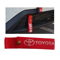 TAMPON ÇEKİ İPİ DİL TOYOTA KIRMIZI KUMAŞ TCİTK YERLİ