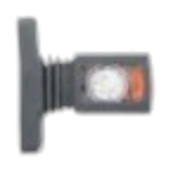 LAMBA TAKOZ BOYNUZ TİP KRONE KISA 3 LED 3 FONKSİYON 12-24V FT 208 FT-2
